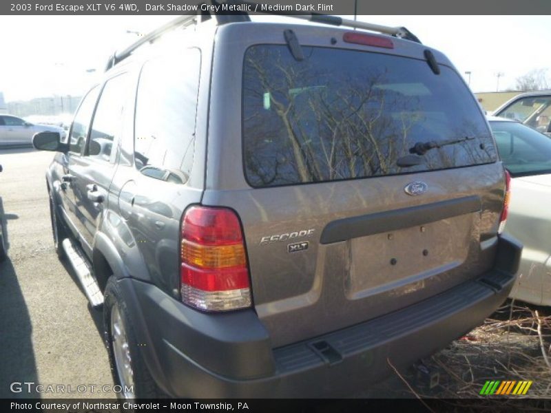 Dark Shadow Grey Metallic / Medium Dark Flint 2003 Ford Escape XLT V6 4WD