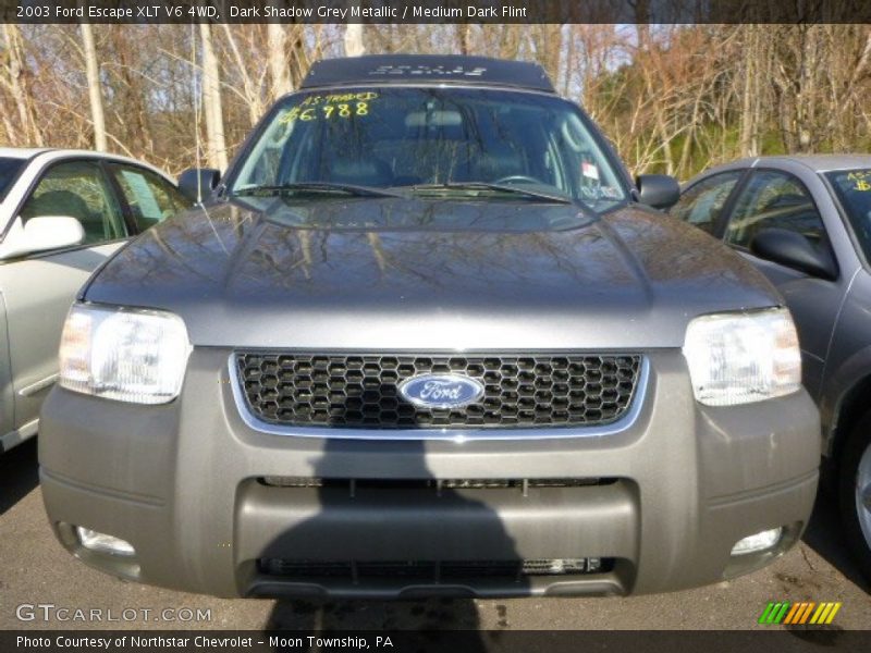Dark Shadow Grey Metallic / Medium Dark Flint 2003 Ford Escape XLT V6 4WD