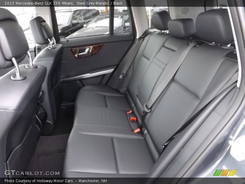 Steel Grey Metallic / Black 2013 Mercedes-Benz GLK 350 4Matic
