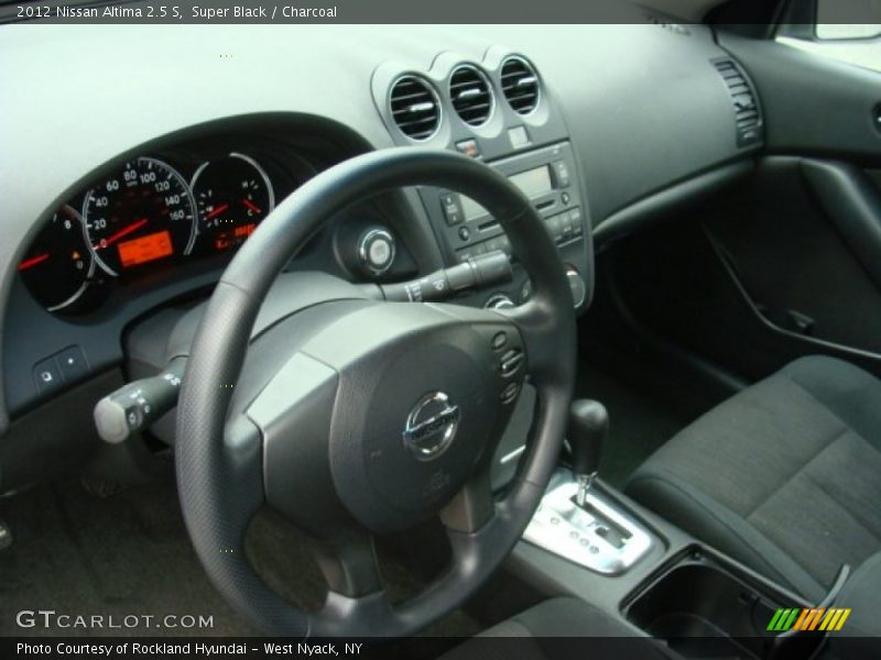 Super Black / Charcoal 2012 Nissan Altima 2.5 S