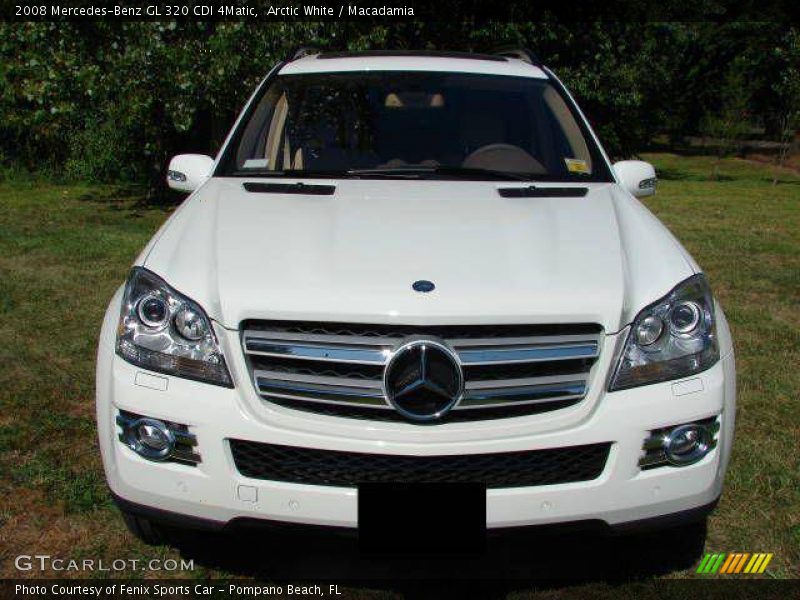 Arctic White / Macadamia 2008 Mercedes-Benz GL 320 CDI 4Matic