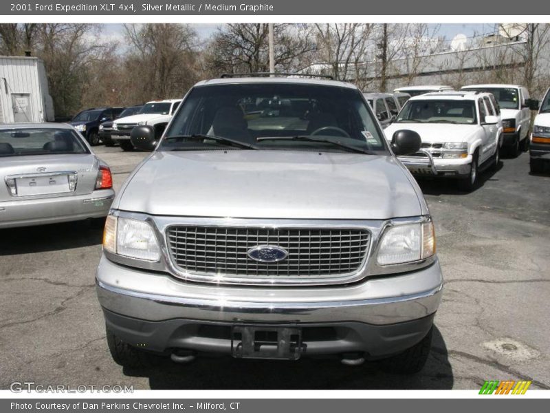 Silver Metallic / Medium Graphite 2001 Ford Expedition XLT 4x4
