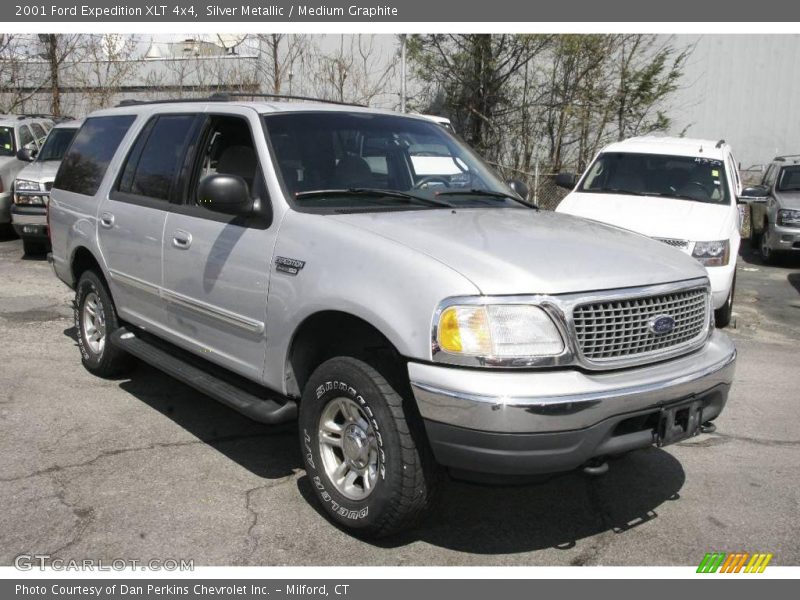 Silver Metallic / Medium Graphite 2001 Ford Expedition XLT 4x4