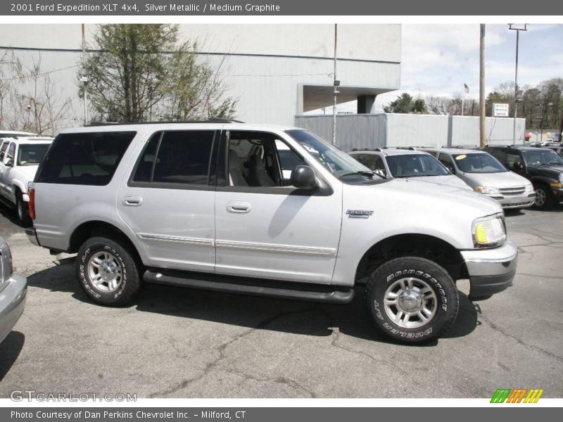 Silver Metallic / Medium Graphite 2001 Ford Expedition XLT 4x4