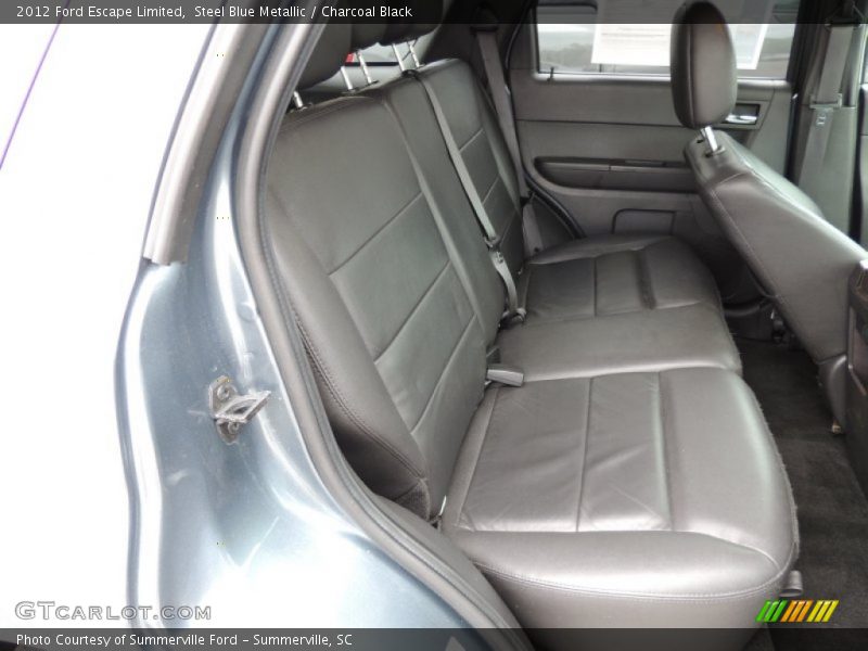 Steel Blue Metallic / Charcoal Black 2012 Ford Escape Limited