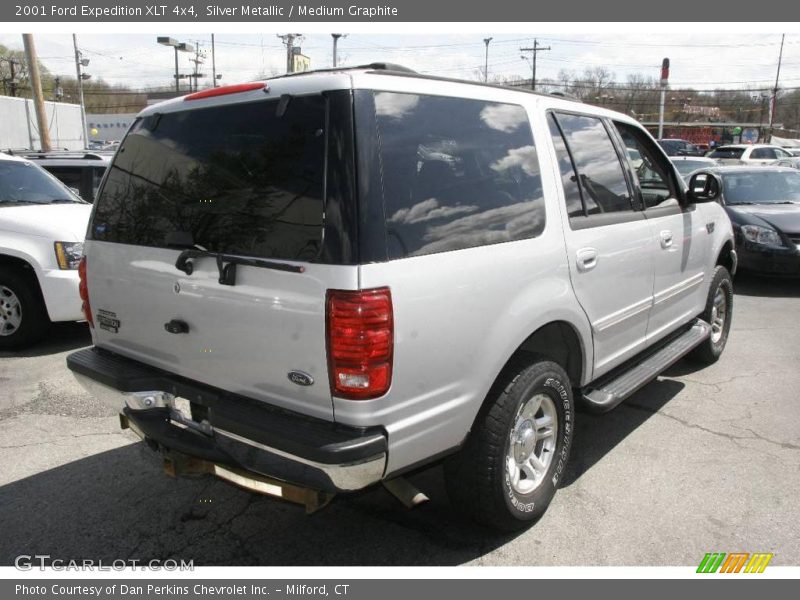 Silver Metallic / Medium Graphite 2001 Ford Expedition XLT 4x4