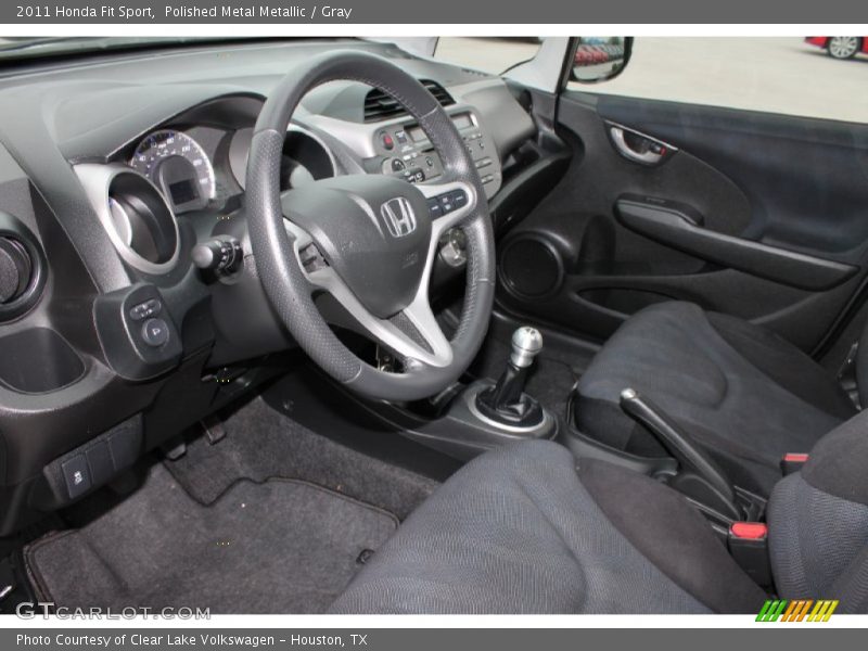  2011 Fit Sport Gray Interior