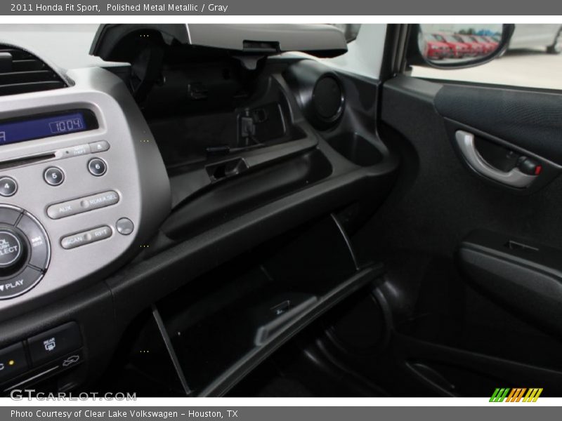 Polished Metal Metallic / Gray 2011 Honda Fit Sport
