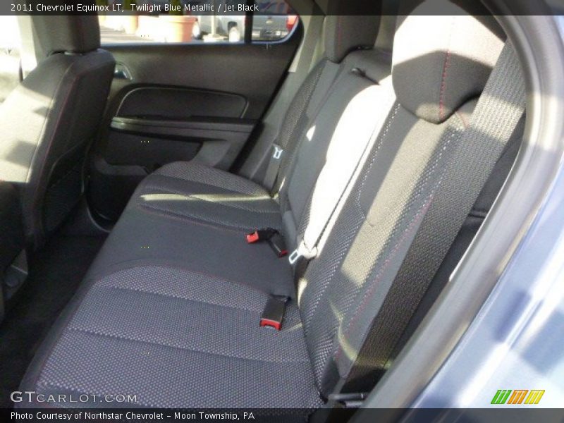 Twilight Blue Metallic / Jet Black 2011 Chevrolet Equinox LT