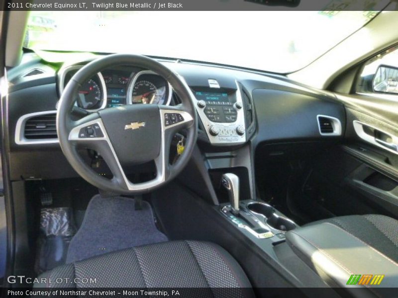 Twilight Blue Metallic / Jet Black 2011 Chevrolet Equinox LT