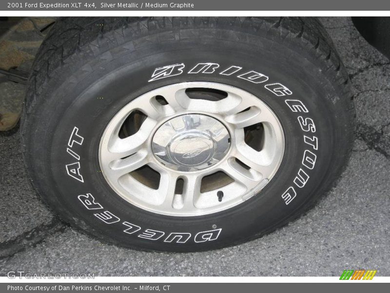 Silver Metallic / Medium Graphite 2001 Ford Expedition XLT 4x4