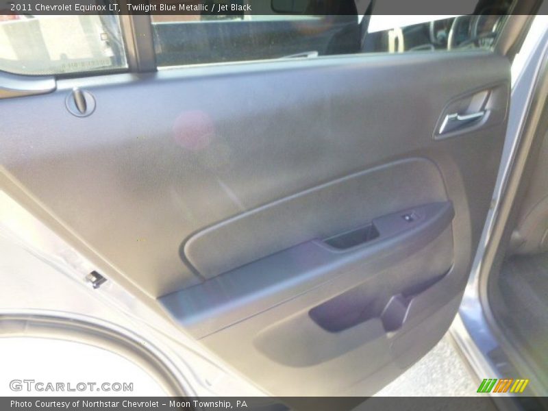Twilight Blue Metallic / Jet Black 2011 Chevrolet Equinox LT