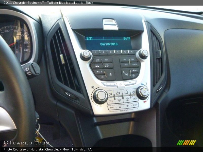 Twilight Blue Metallic / Jet Black 2011 Chevrolet Equinox LT