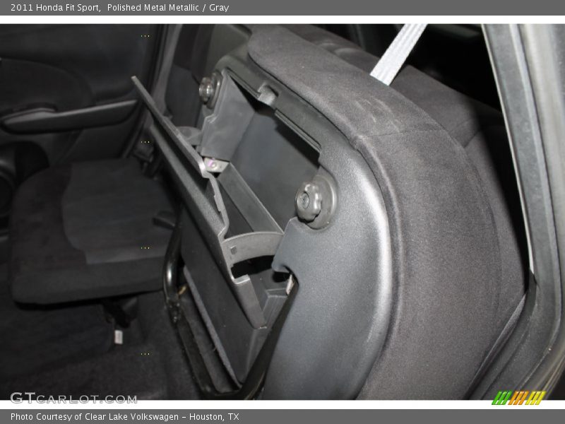 Polished Metal Metallic / Gray 2011 Honda Fit Sport