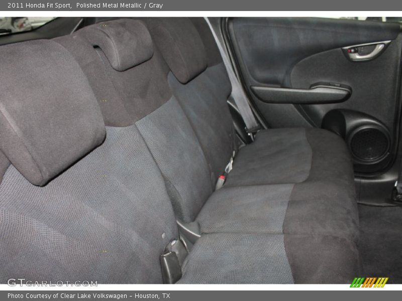 Polished Metal Metallic / Gray 2011 Honda Fit Sport