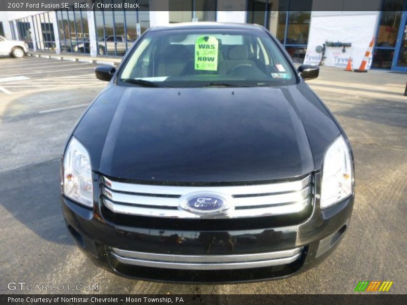 Black / Charcoal Black 2007 Ford Fusion SE