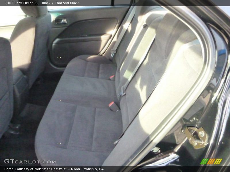 Black / Charcoal Black 2007 Ford Fusion SE