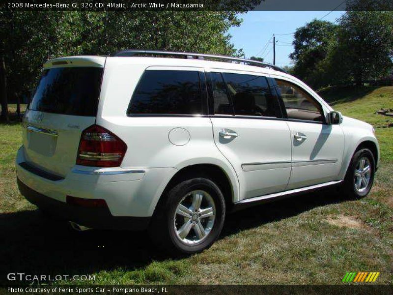 Arctic White / Macadamia 2008 Mercedes-Benz GL 320 CDI 4Matic