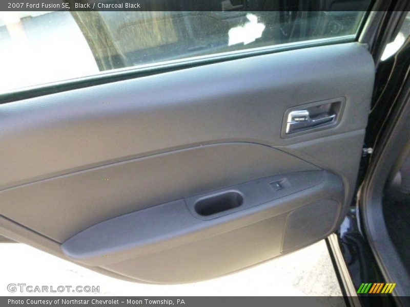 Black / Charcoal Black 2007 Ford Fusion SE