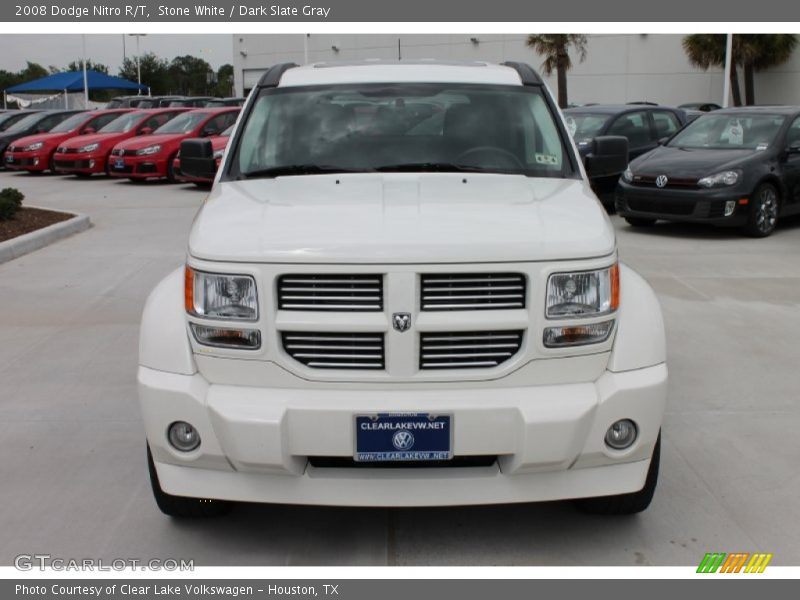 Stone White / Dark Slate Gray 2008 Dodge Nitro R/T