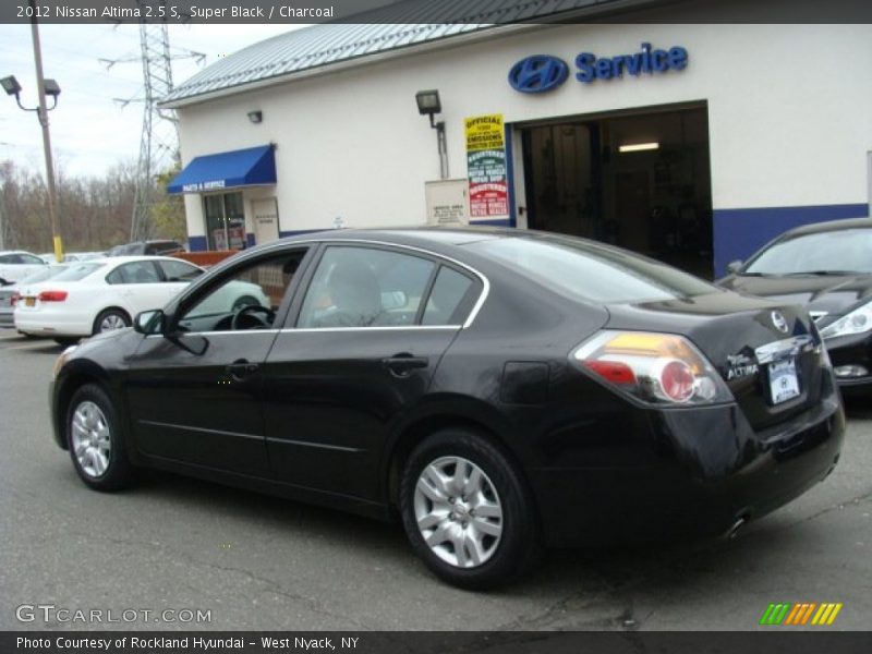 Super Black / Charcoal 2012 Nissan Altima 2.5 S