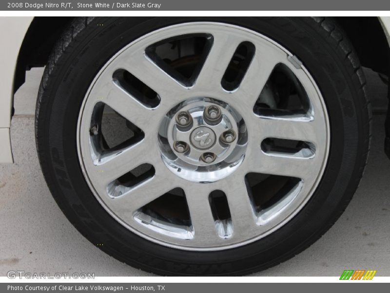 Stone White / Dark Slate Gray 2008 Dodge Nitro R/T