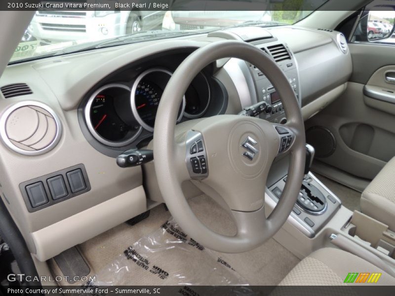 Black Pearl / Beige 2010 Suzuki Grand Vitara Premium