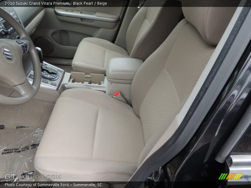 Black Pearl / Beige 2010 Suzuki Grand Vitara Premium