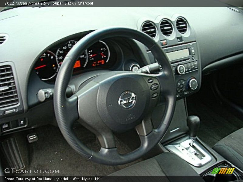 Super Black / Charcoal 2012 Nissan Altima 2.5 S