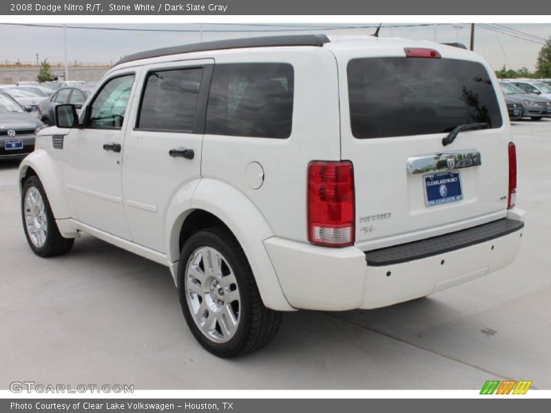 Stone White / Dark Slate Gray 2008 Dodge Nitro R/T