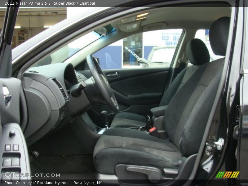 Super Black / Charcoal 2012 Nissan Altima 2.5 S