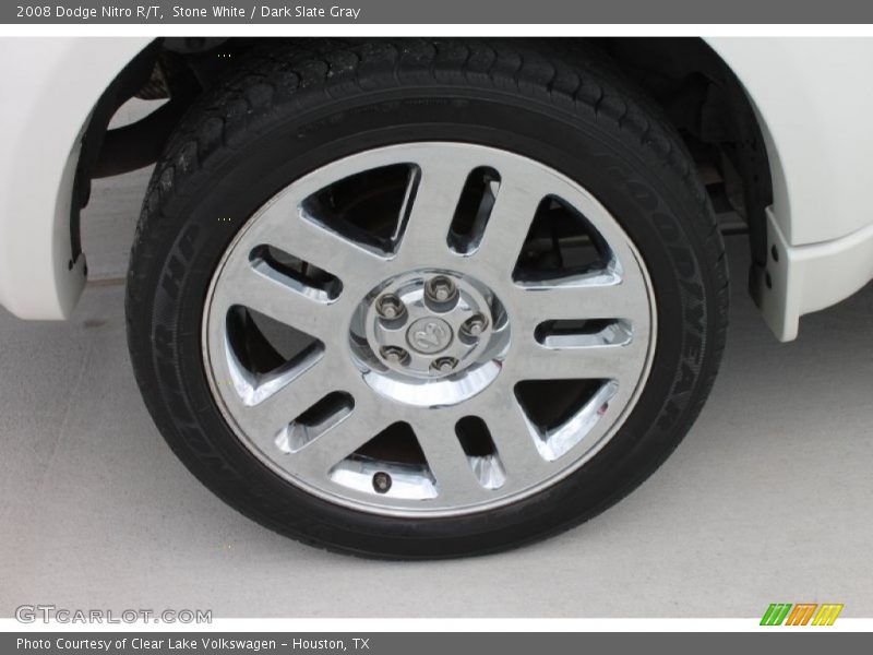 Stone White / Dark Slate Gray 2008 Dodge Nitro R/T