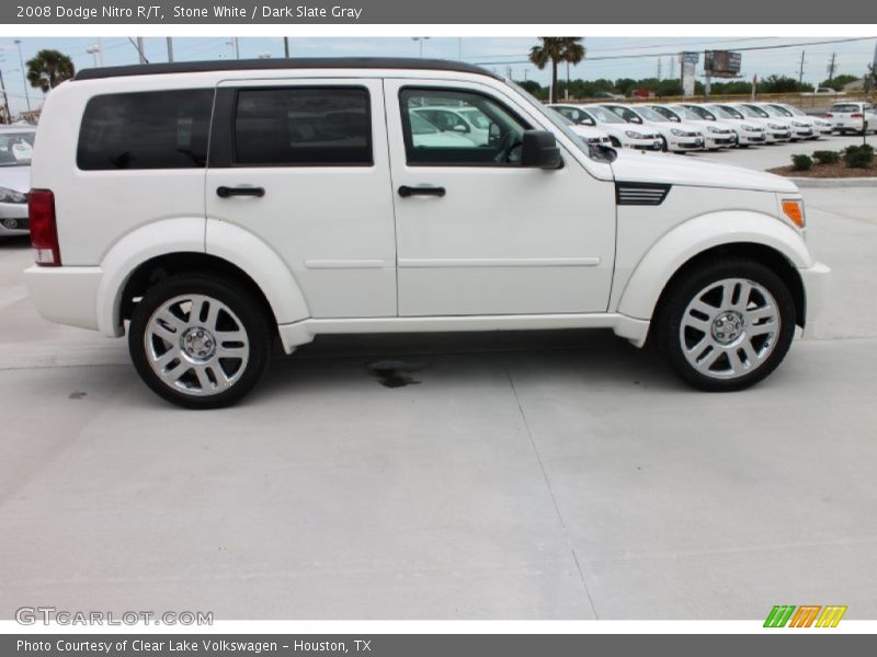 Stone White / Dark Slate Gray 2008 Dodge Nitro R/T