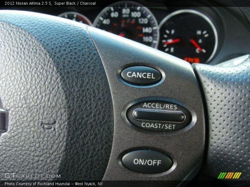 Super Black / Charcoal 2012 Nissan Altima 2.5 S