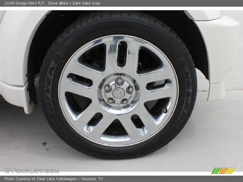 Stone White / Dark Slate Gray 2008 Dodge Nitro R/T