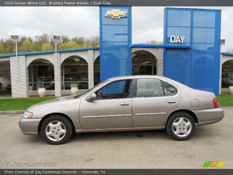 Brushed Pewter Metallic / Dusk Gray 2000 Nissan Altima GXE