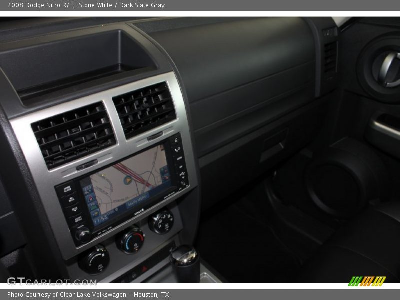 Stone White / Dark Slate Gray 2008 Dodge Nitro R/T