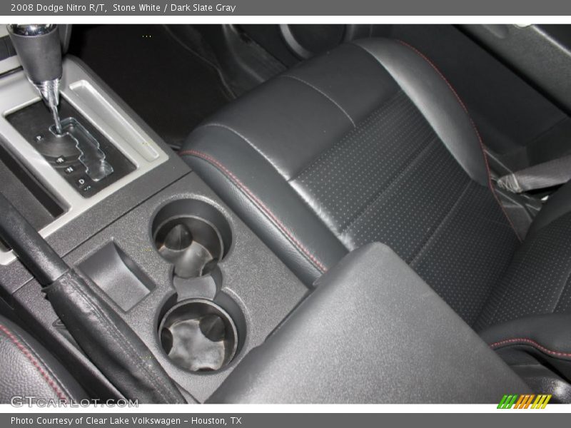Stone White / Dark Slate Gray 2008 Dodge Nitro R/T
