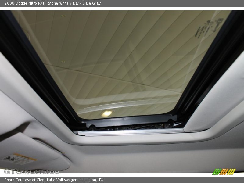 Stone White / Dark Slate Gray 2008 Dodge Nitro R/T