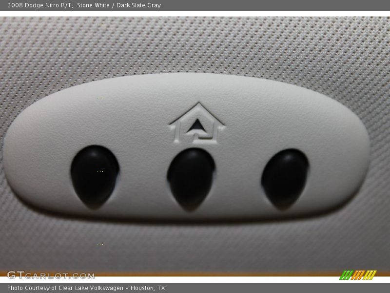 Stone White / Dark Slate Gray 2008 Dodge Nitro R/T