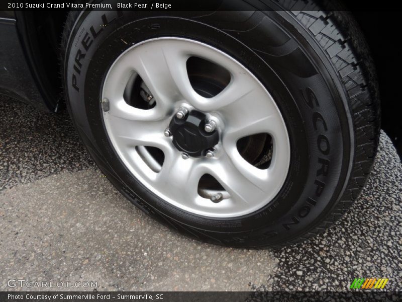 Black Pearl / Beige 2010 Suzuki Grand Vitara Premium