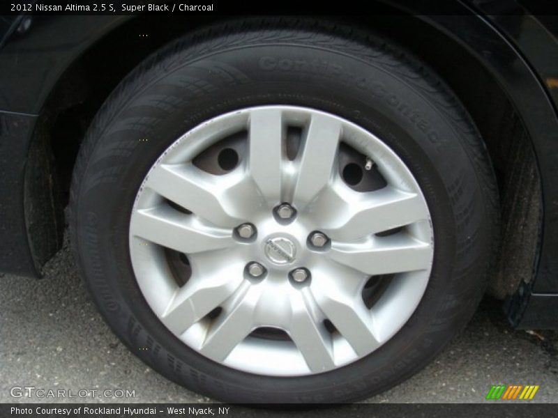 Super Black / Charcoal 2012 Nissan Altima 2.5 S