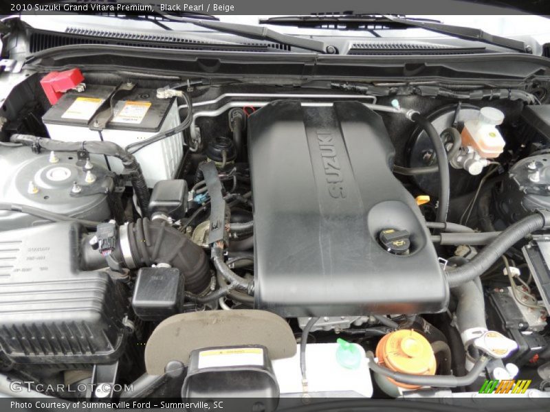 Black Pearl / Beige 2010 Suzuki Grand Vitara Premium