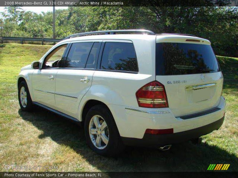 Arctic White / Macadamia 2008 Mercedes-Benz GL 320 CDI 4Matic