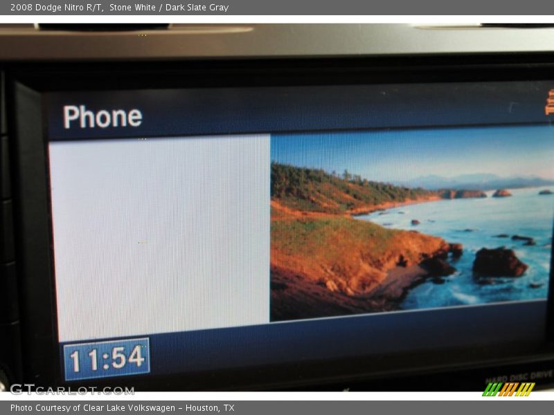 Stone White / Dark Slate Gray 2008 Dodge Nitro R/T