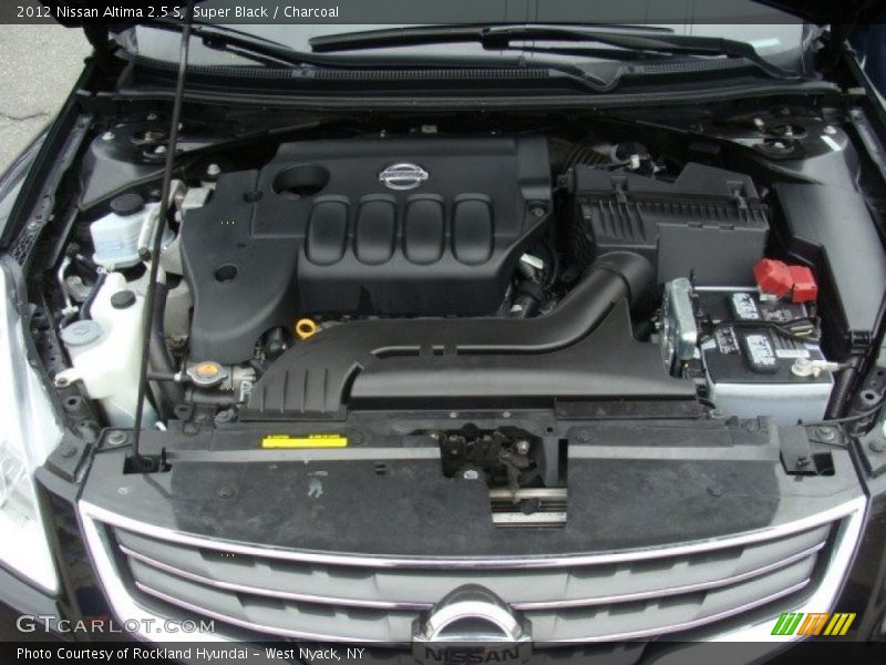 Super Black / Charcoal 2012 Nissan Altima 2.5 S