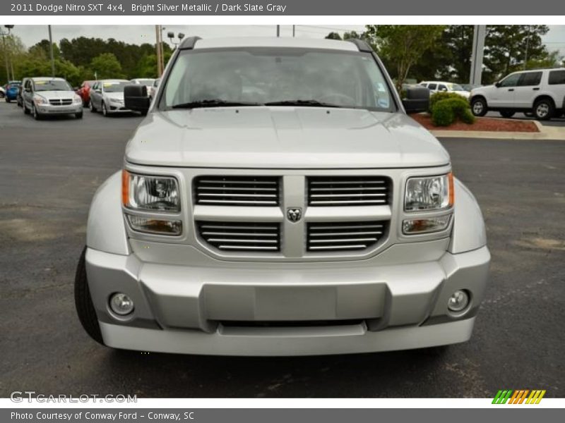 Bright Silver Metallic / Dark Slate Gray 2011 Dodge Nitro SXT 4x4