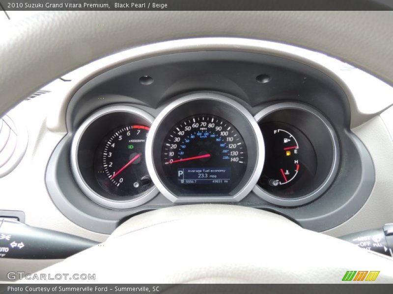 Black Pearl / Beige 2010 Suzuki Grand Vitara Premium