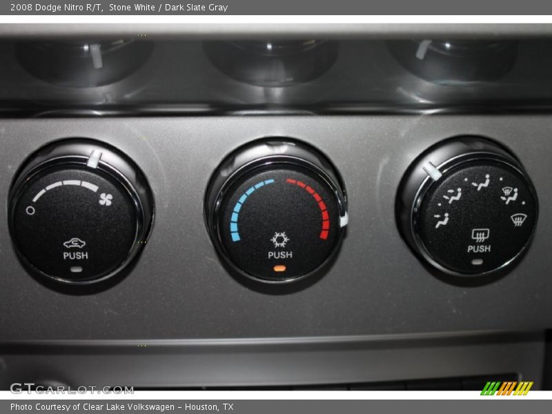 Stone White / Dark Slate Gray 2008 Dodge Nitro R/T