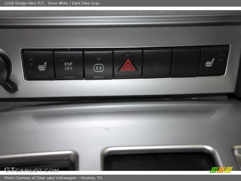 Stone White / Dark Slate Gray 2008 Dodge Nitro R/T